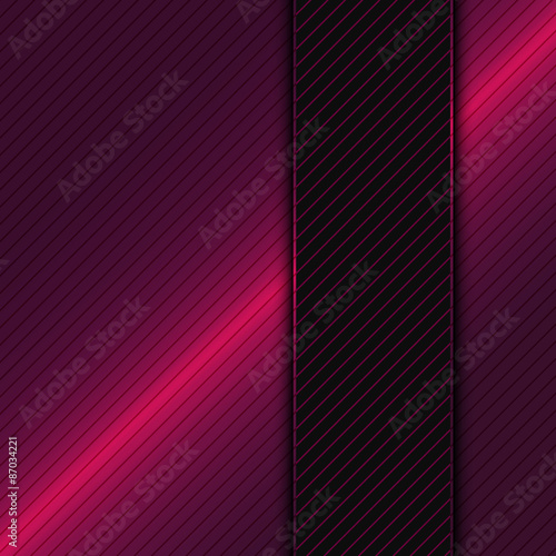 Metallic Background - Vector Illustration - Pink