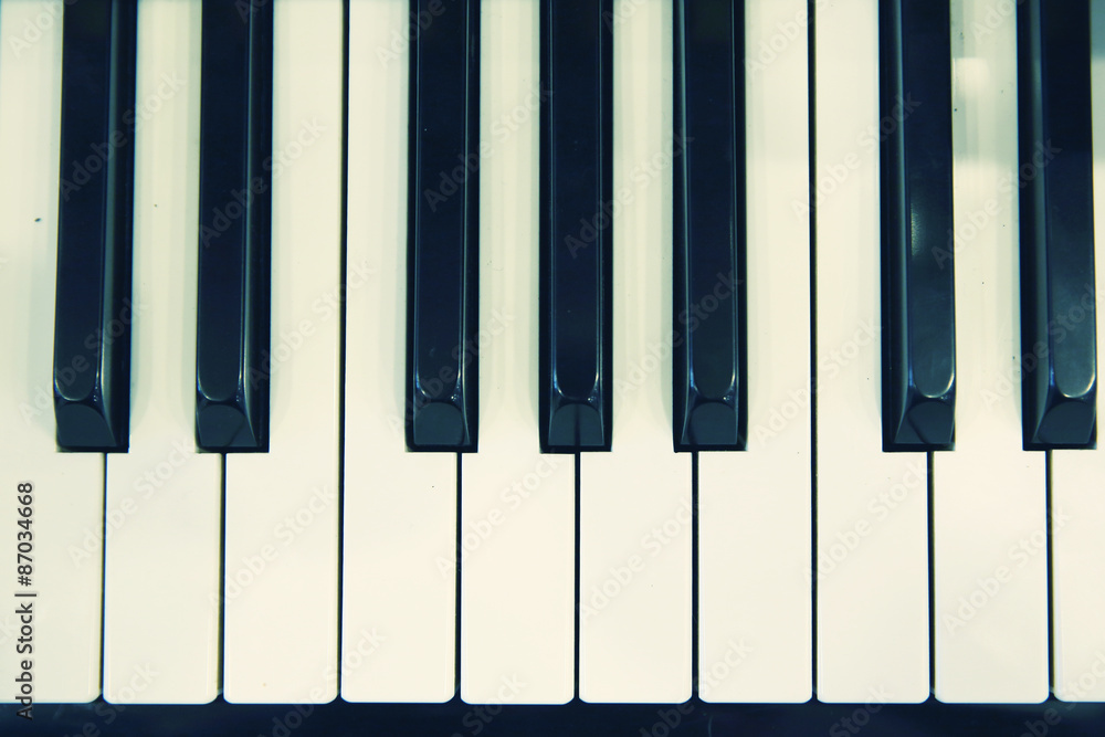 Naklejka premium piano keyboard