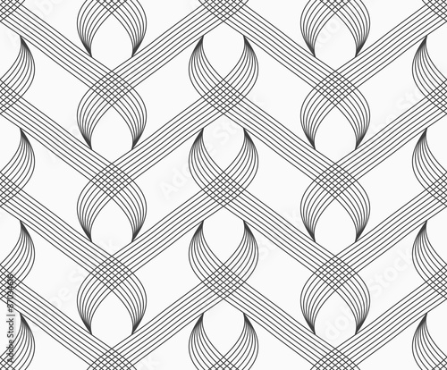 Flat gray with hatched overlapping integrals