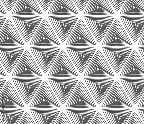 Flat gray with hatched triangles