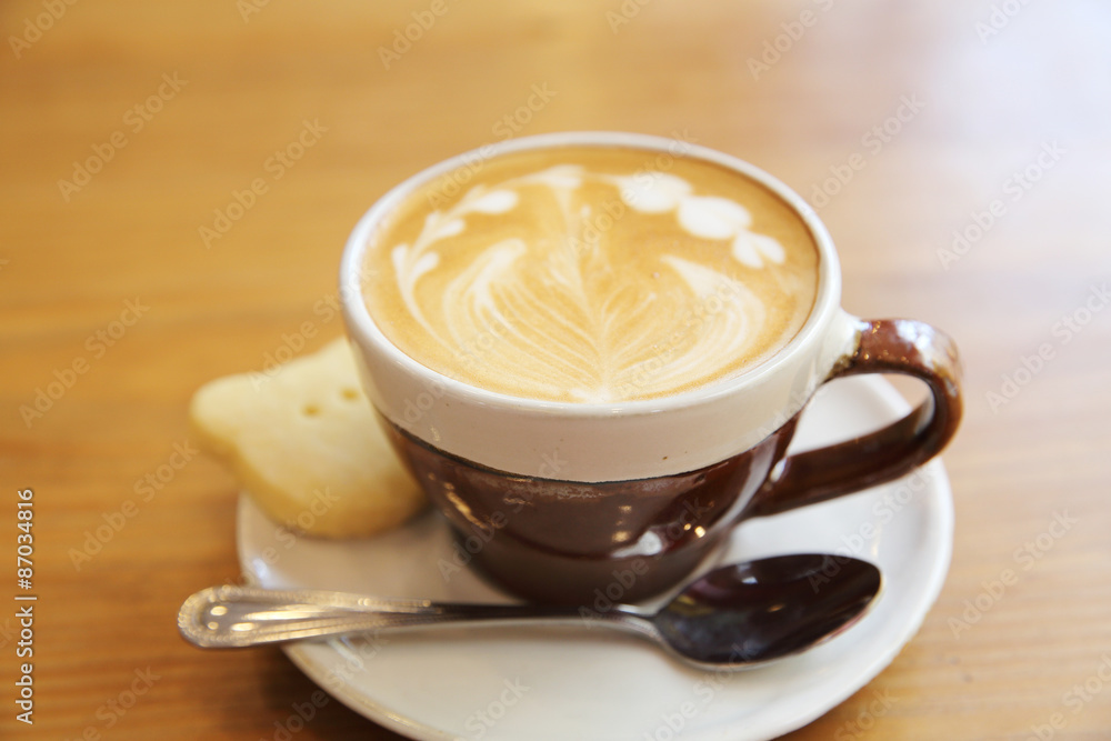 coffee on wood background coffee on wood background