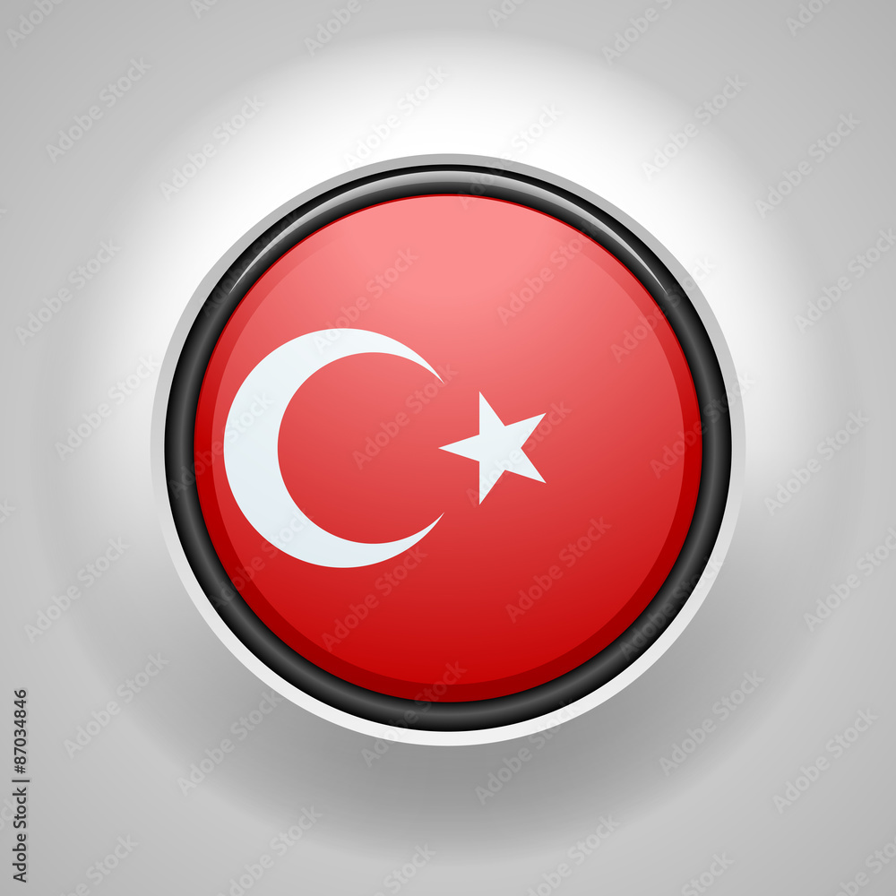 Turkey button Turkey button