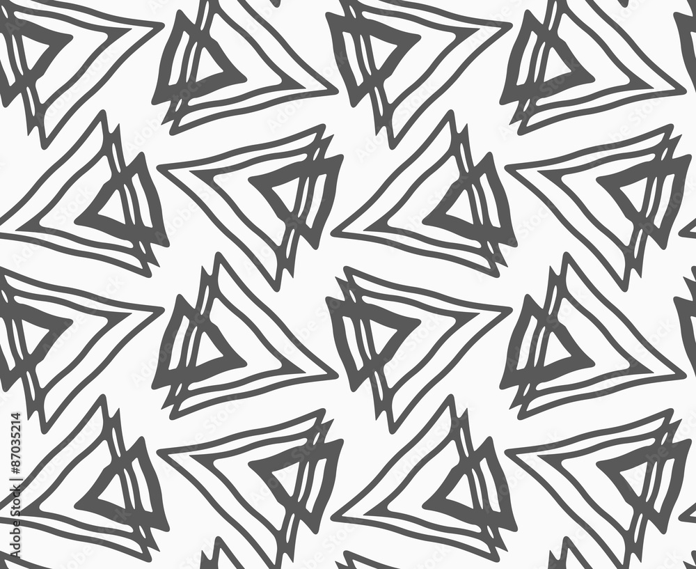 Flat gray with triangles Flat gray with triangles
