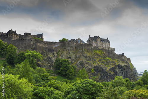 Edinburgh castle view, Scotland