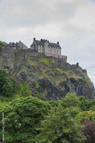 Edinburgh castle view, Scotland