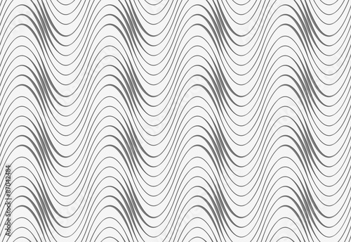 Gray wavy texture with thickening