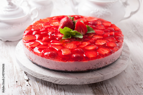 Strawberry cake