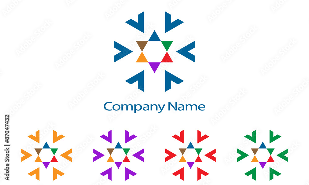 Fototapeta premium abstract, arrow, brand, motion, medical, vector, logo