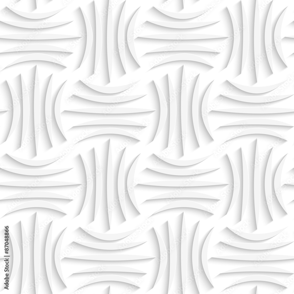 White paper 3D five stripes White paper 3D five stripes