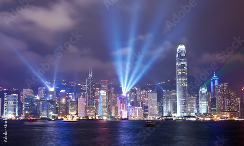 Symphony of Lights show in Hong Kong © ymgerman