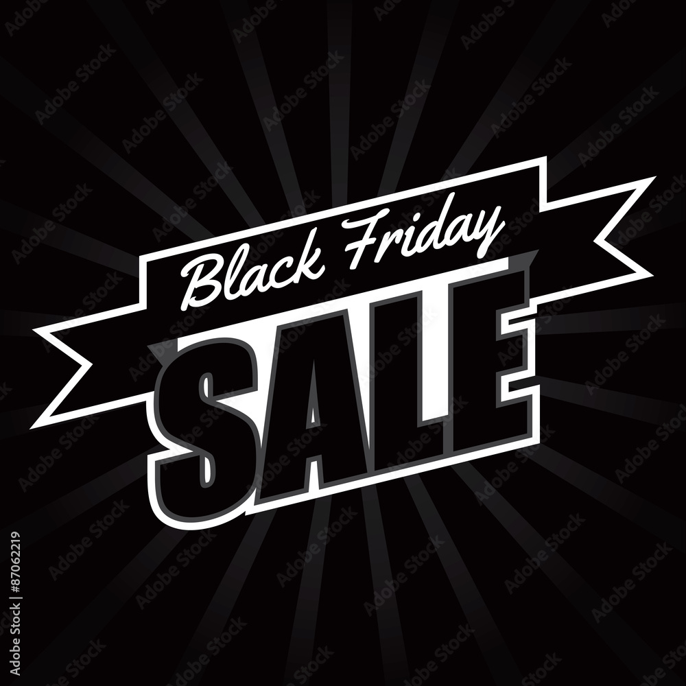Fototapeta premium Black Friday Sale
