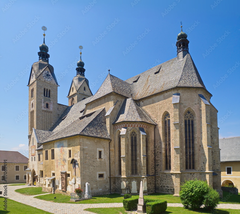 Der Dom von Maria Saal / Kärnten / Österreich Der Dom von Maria Saal / Kärnten / Österreich