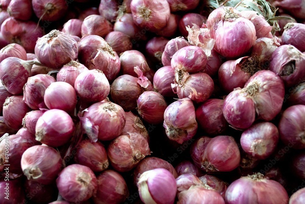 Pile of Red Onions Pile of Red Onions