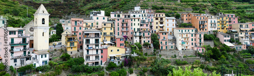 The village of Manarola on Cinque Terre © fotoember