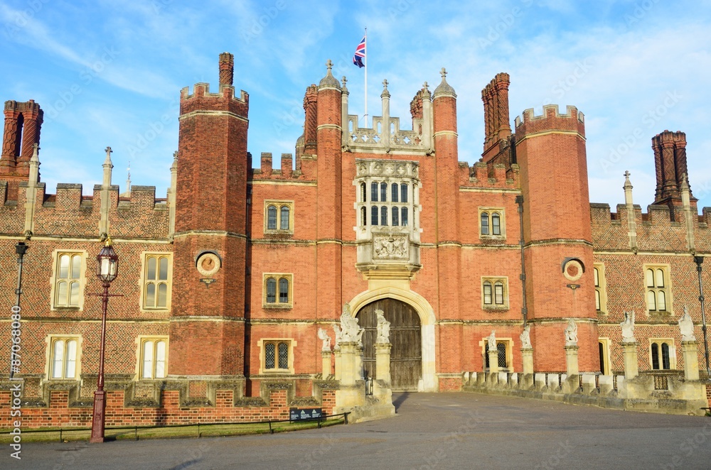 Hampton Court Palace from Front