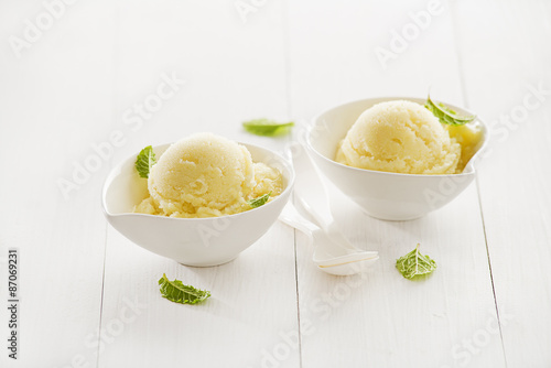 Tableau sur toile Ice cream - sorbet