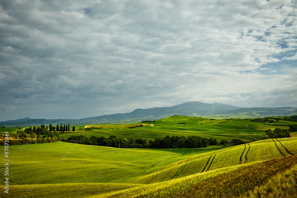 Tuscany hills