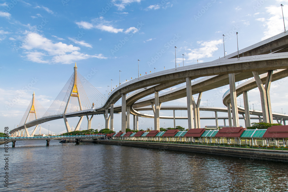 Fototapeta premium Bhumibol Bridge