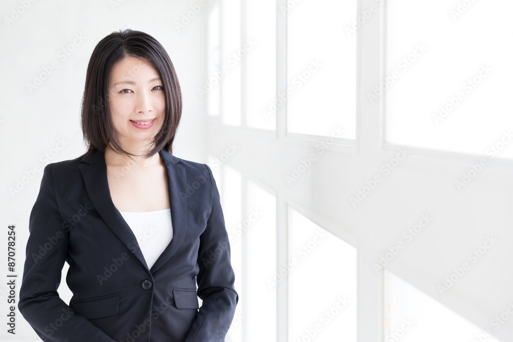asian businesswoman in the office asian businesswoman in the office