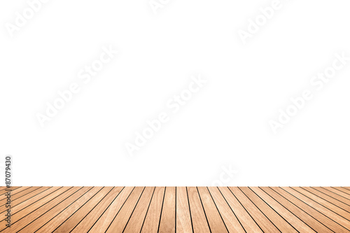 Wood floor texture isolated on white background