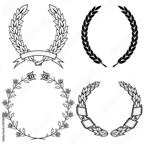 vector wreath