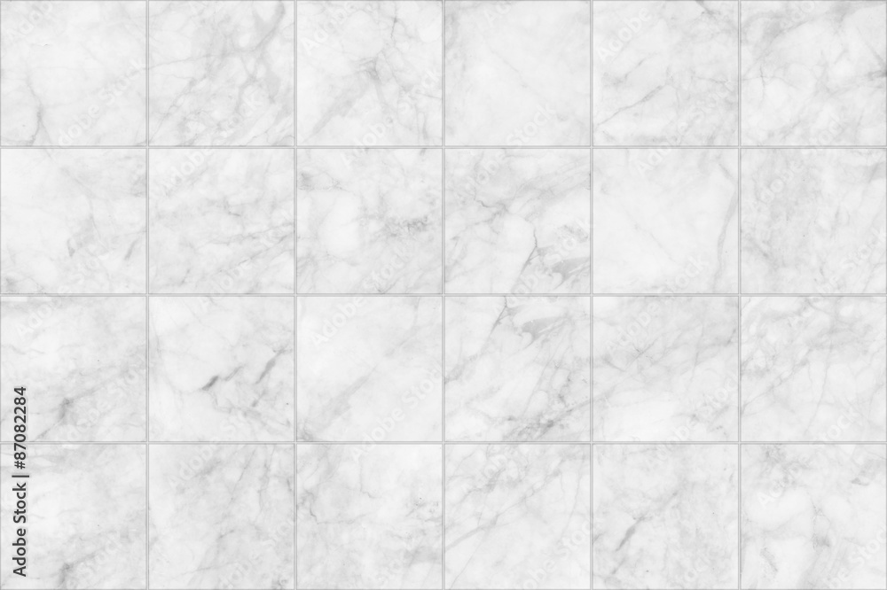 Fototapeta premium Marble tiles seamless floor texture, detailed structure of marble in natural patterned for background and design.
