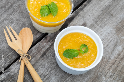 Mango Panna Cotta