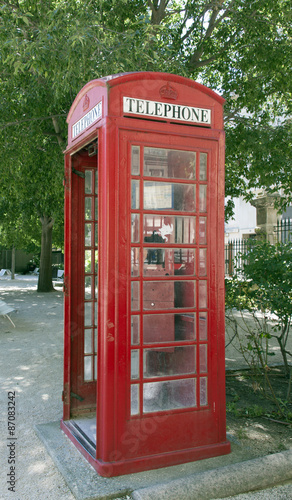 british phone booth