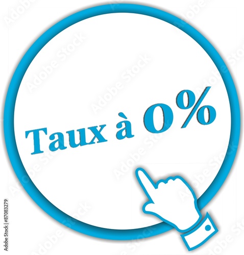bouton taux à 0%