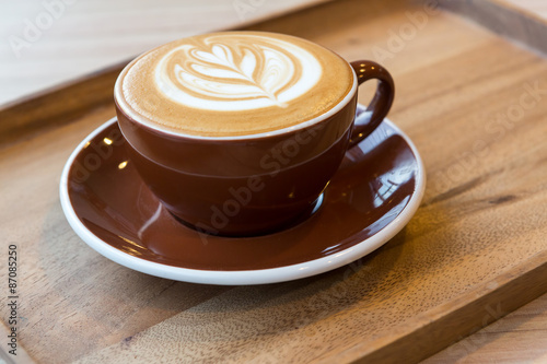 Картината върху платно Two hot latte