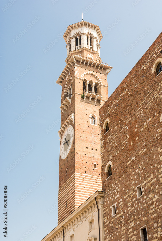 Lamberti Tower in Verona