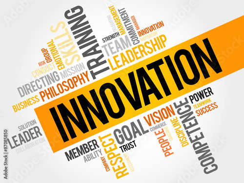 INNOVATION word cloud, business concept