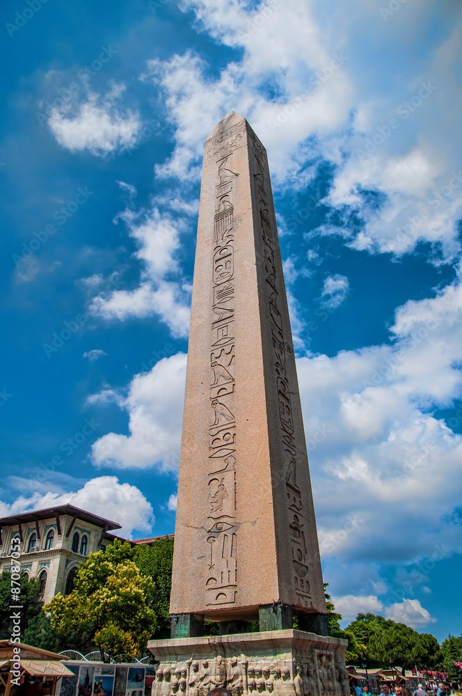 obelisk / corn commemorative obelisk in Istanbul