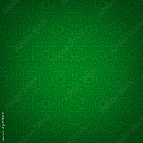 green arabic background