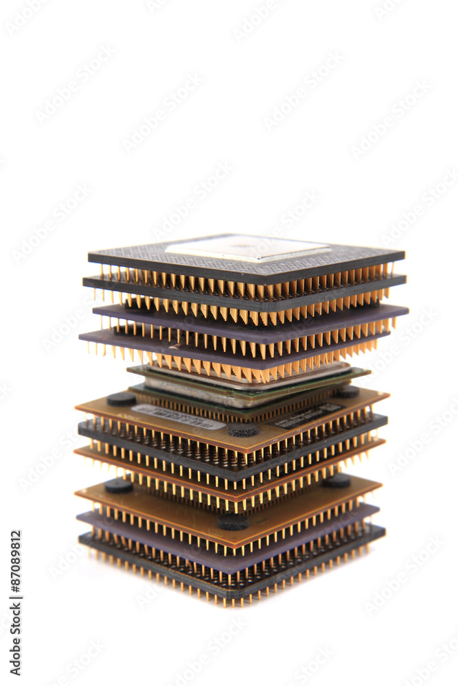 CPU microprocessors isolated CPU microprocessors isolated