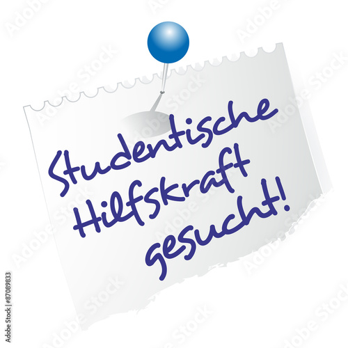 Studentische Hilfskraft gesucht
