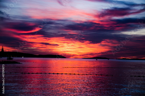 Sonnenuntergang am Meer