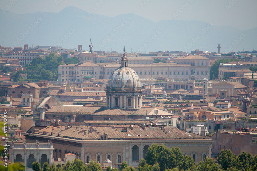 Rome's View from Gianicolo