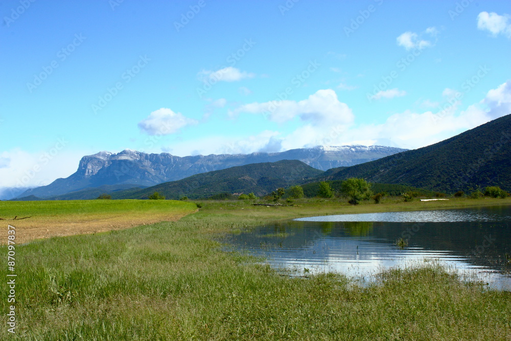 Embalse de Mediano, Pirineo de Huesca,