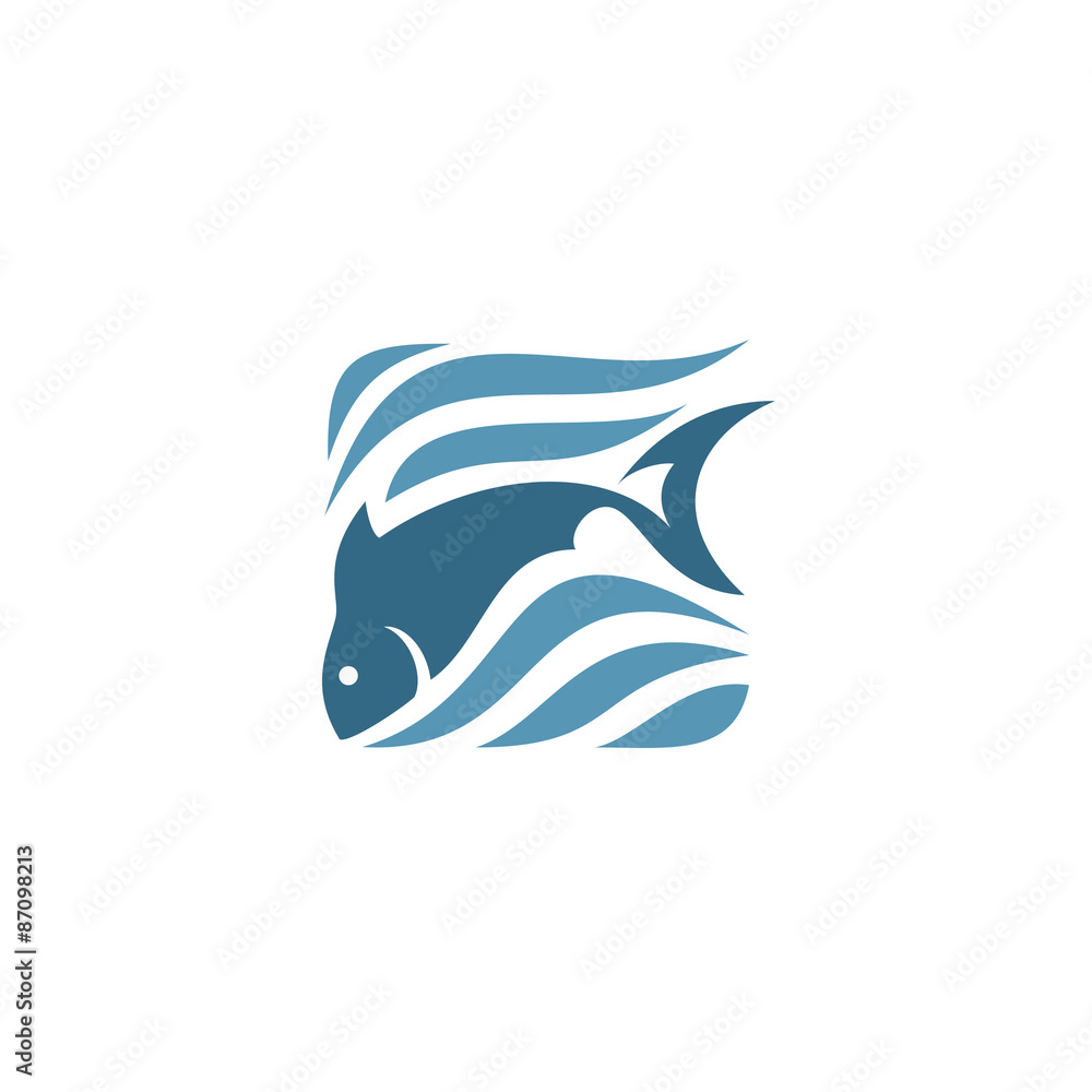 Vector illustration of a fish Vector illustration of a fish