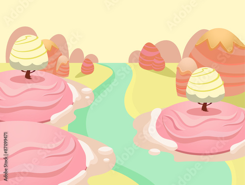 Candy Land Vector