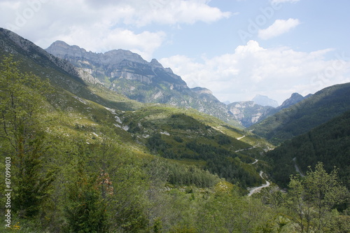 Cañón de Añisclo, Parque Nacional de Ordesa y Monte Perdido, Pirineo de Huesca,