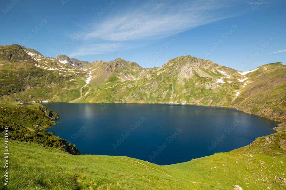 Lac Bleu de Lesponne France Lac Bleu de Lesponne France