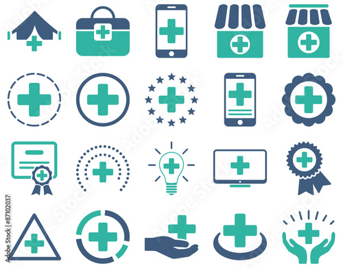 Medical icon set