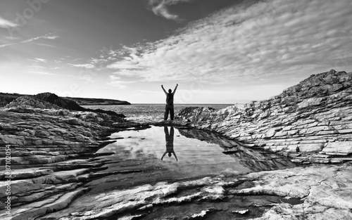 Man Looking at the Sea