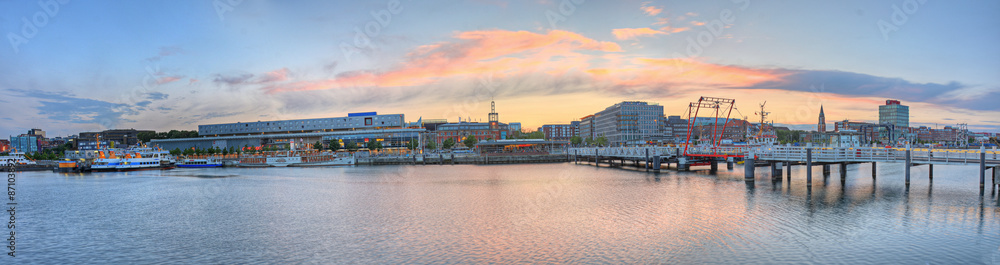 Obraz premium Panorama Kiel