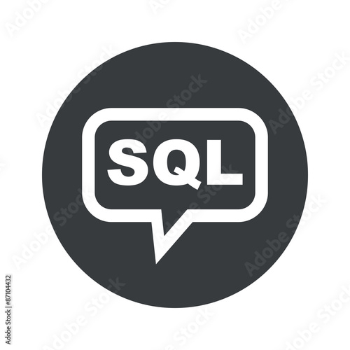 Round SQL dialog icon © ylivdesign