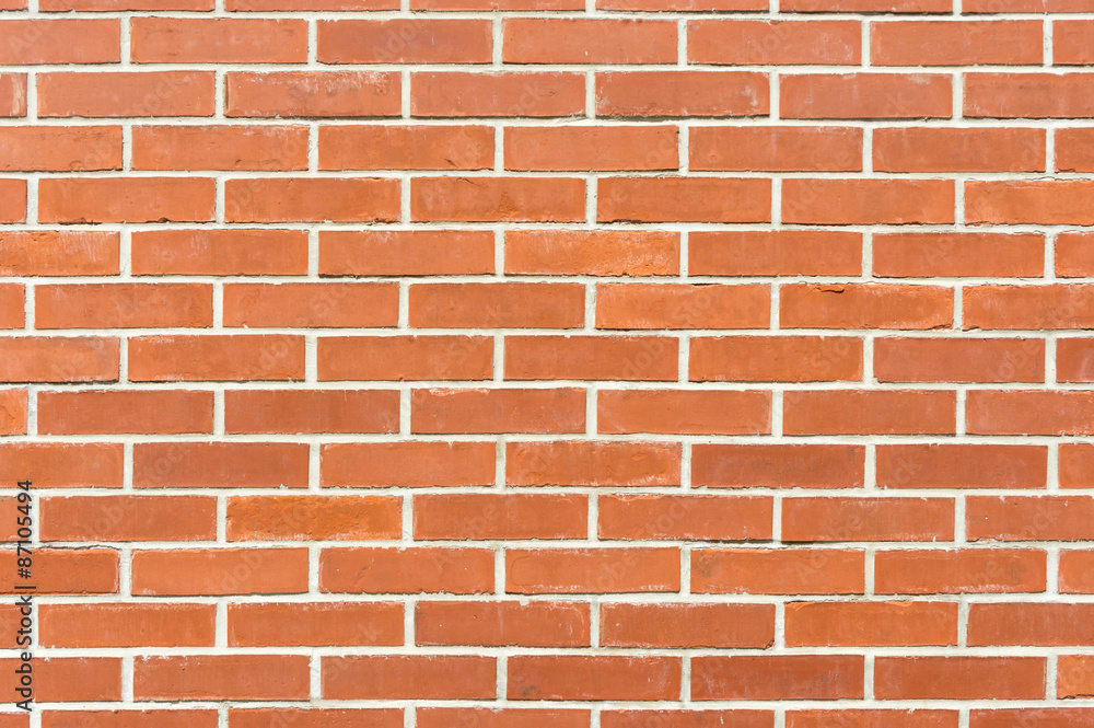 Fototapeta premium red brick wall background