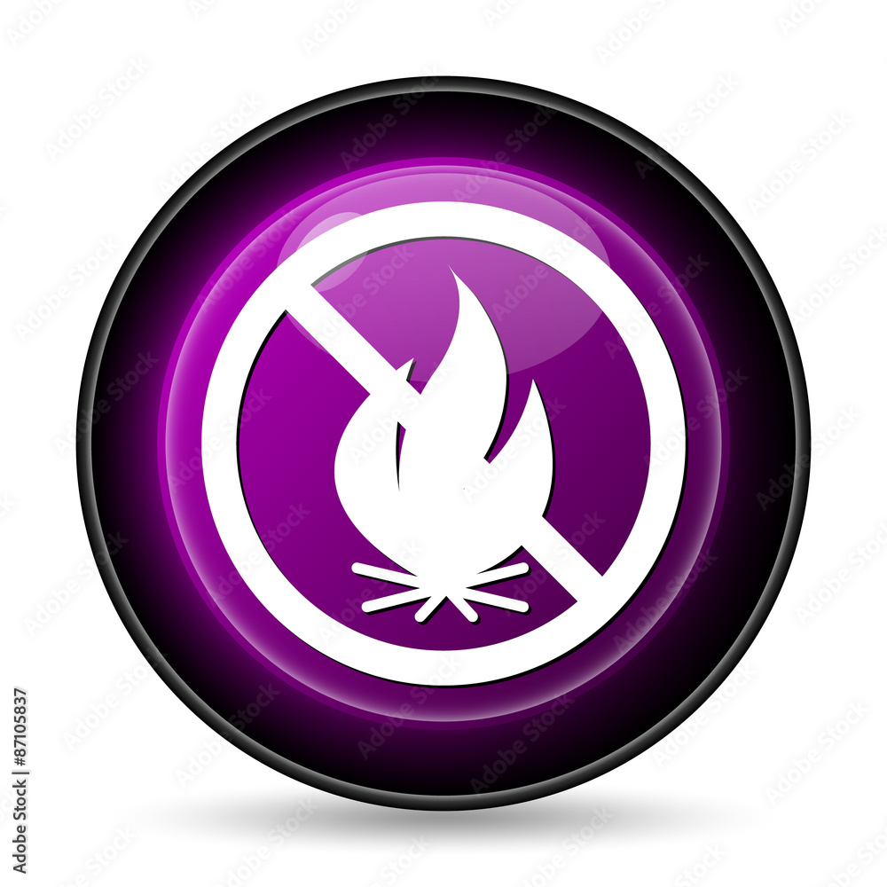 Fire forbidden icon Fire forbidden icon