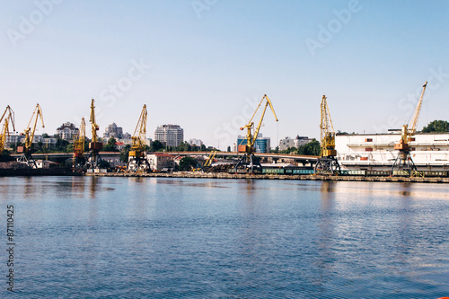 Sea Port of Odessa . © vkroha
